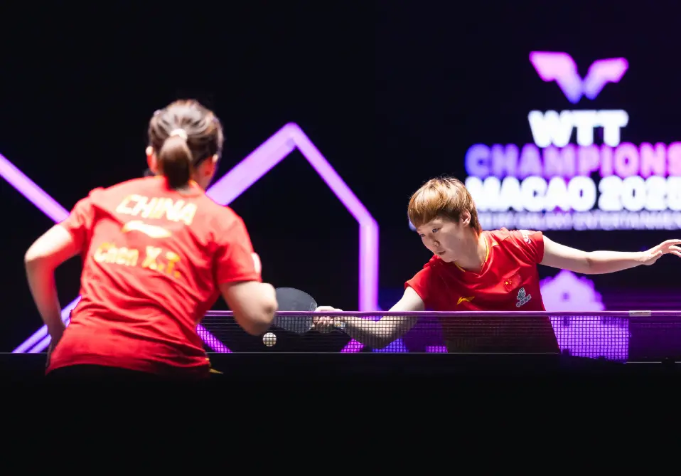 分后, 孙颖莎连拿