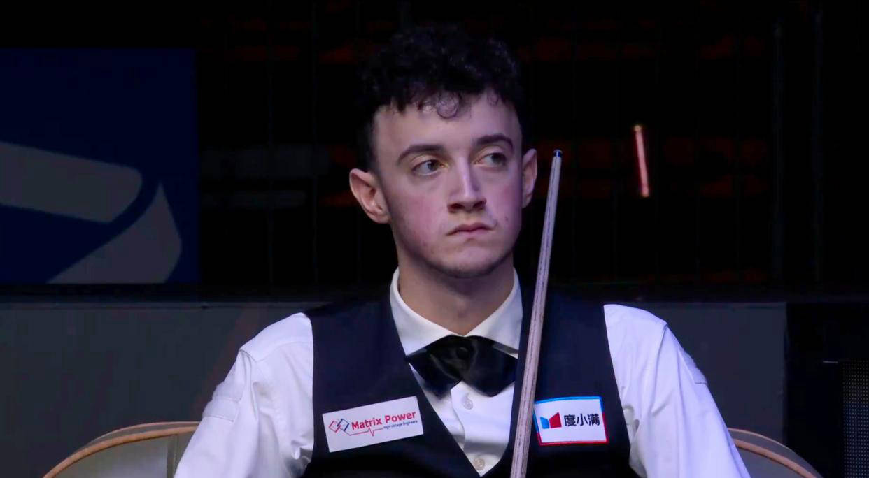 中国选手吕, 在另一场比 中国选手吕, 在另一场比